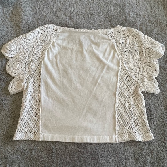 Anthropologie Pilcro lace top - Picture 5 of 6